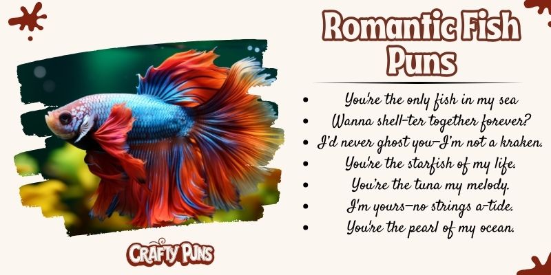 Romantic Fish Puns