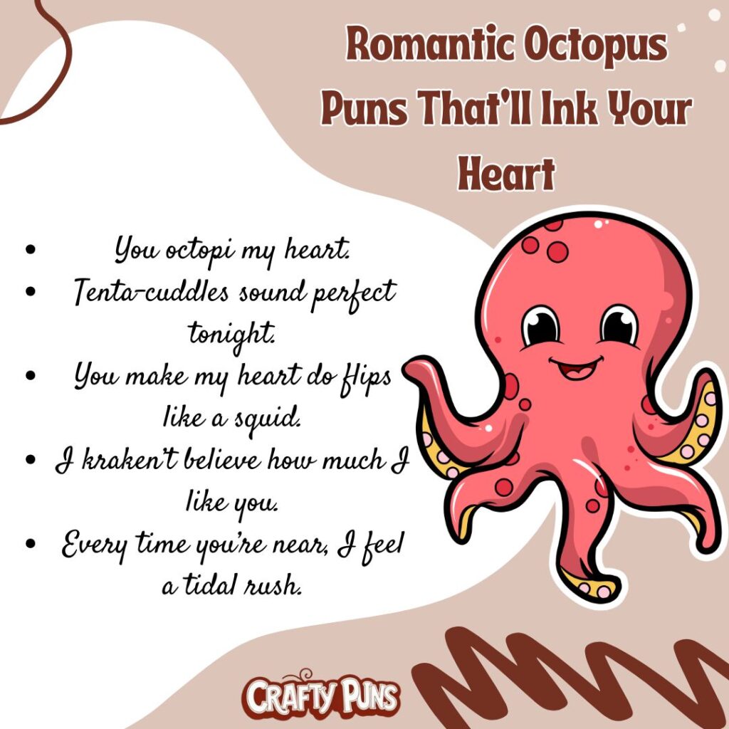 Romantic Octopus Puns That’ll Ink Your Heart