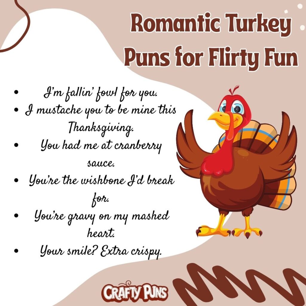 Romantic Turkey Puns for Flirty Fun