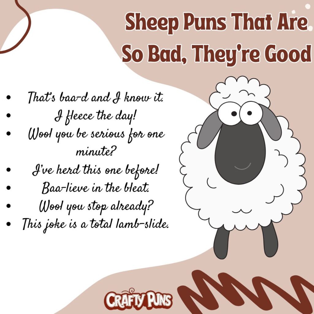Sheep Puns That Are So Bad, They’re Good