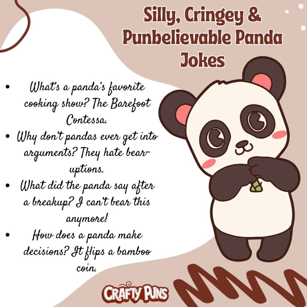 Silly, Cringey & Punbelievable Panda Jokes