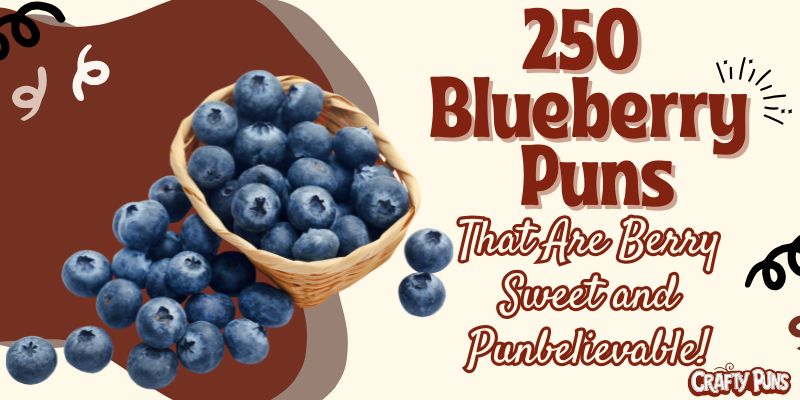 250 Blueberry Puns That Are Berry Sweet and Punbelievable!