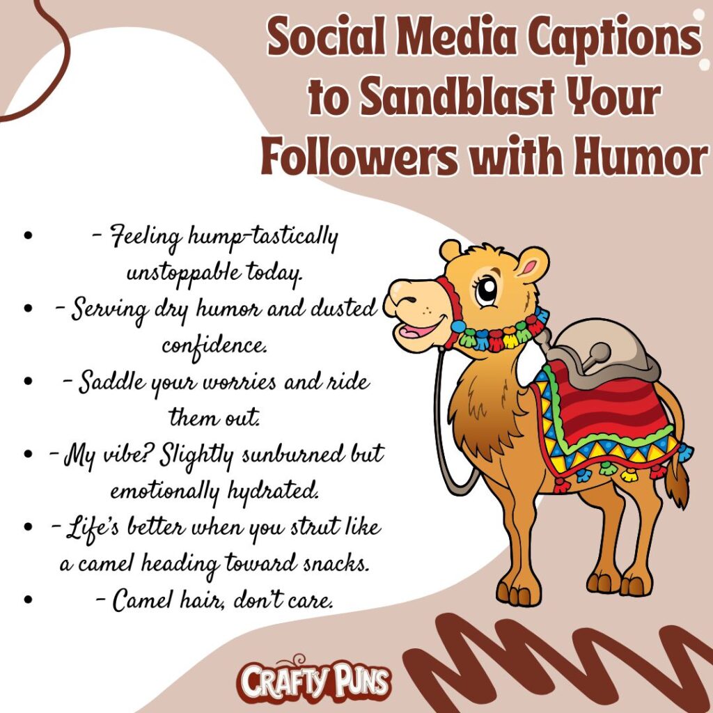 Social Media Captions to Sandblast Your Followers with Humor