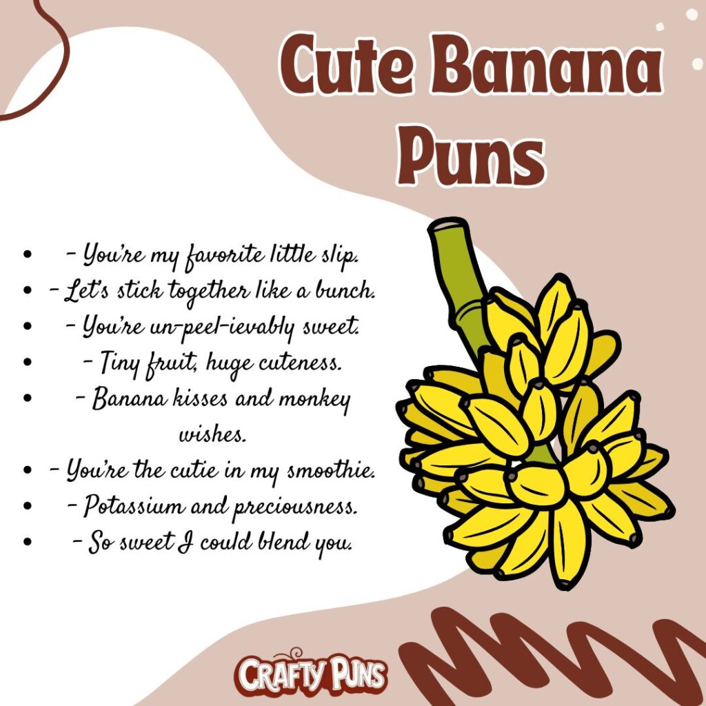 Cute Banana Puns