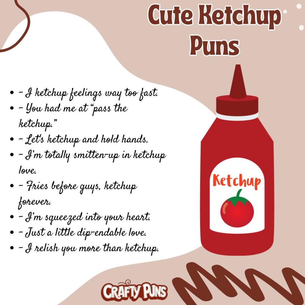 Cute Ketchup Puns