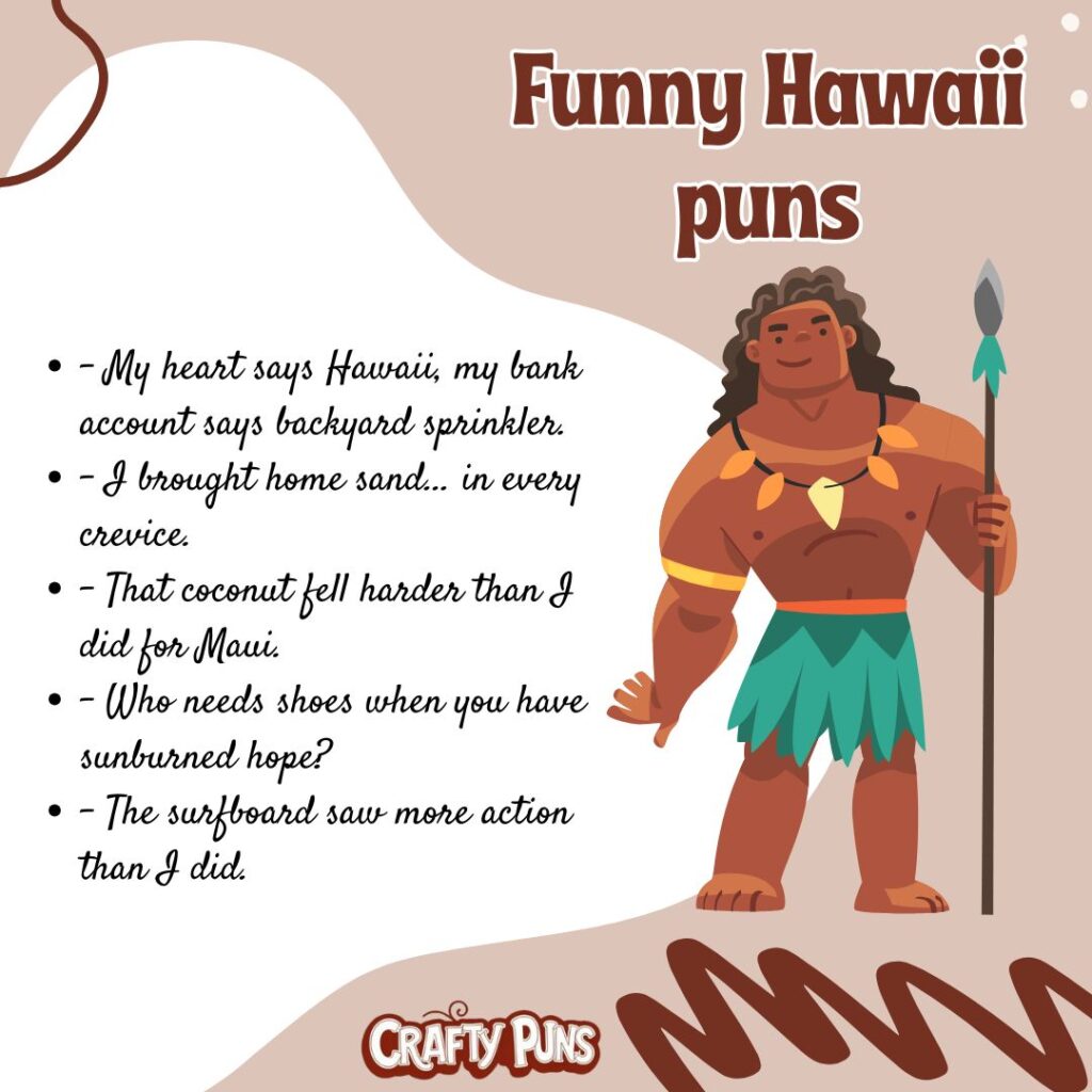 Funny Hawaii puns