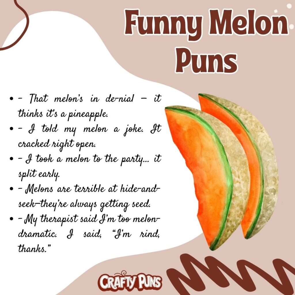 Funny Melon Puns