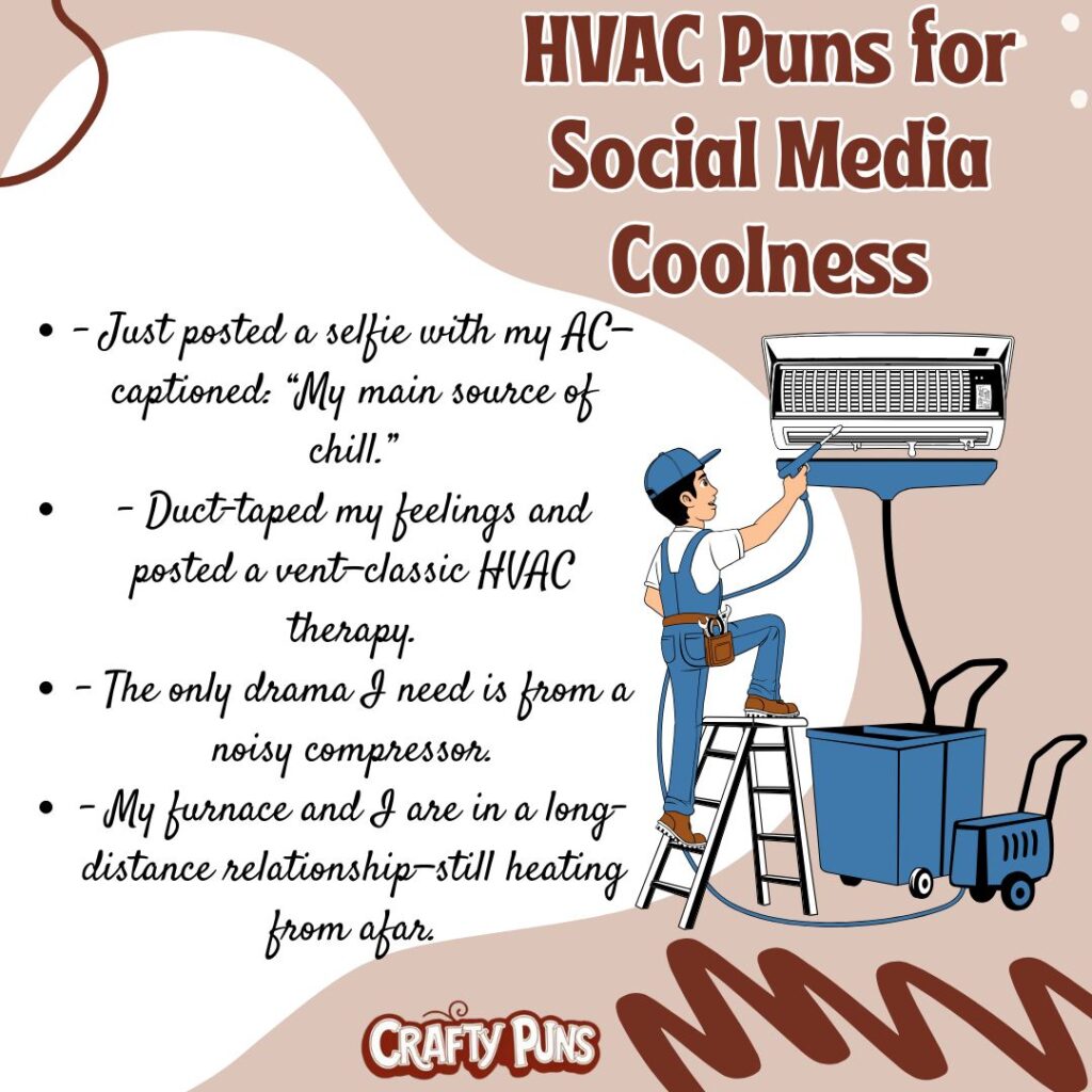HVAC Puns for Social Media Coolness
