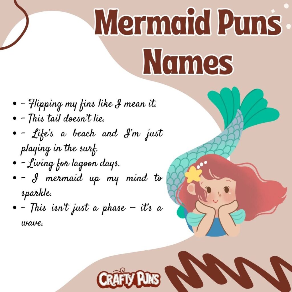 Mermaid Puns Names