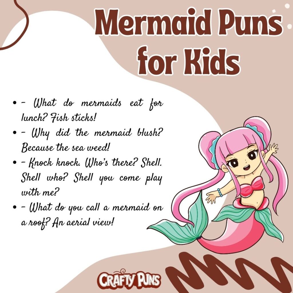 Mermaid Puns for Kids