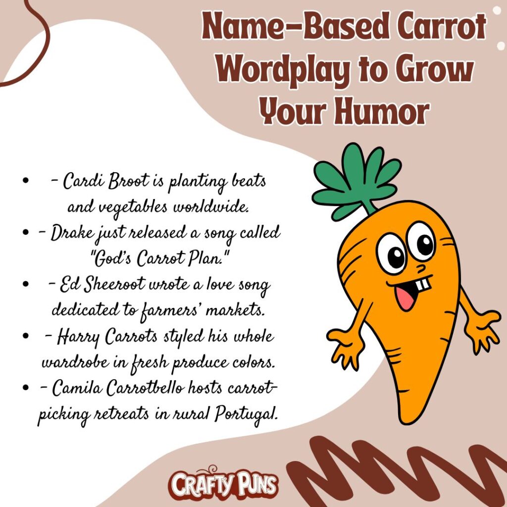 Name-Based Carrot Wordplay to Grow Your Humor