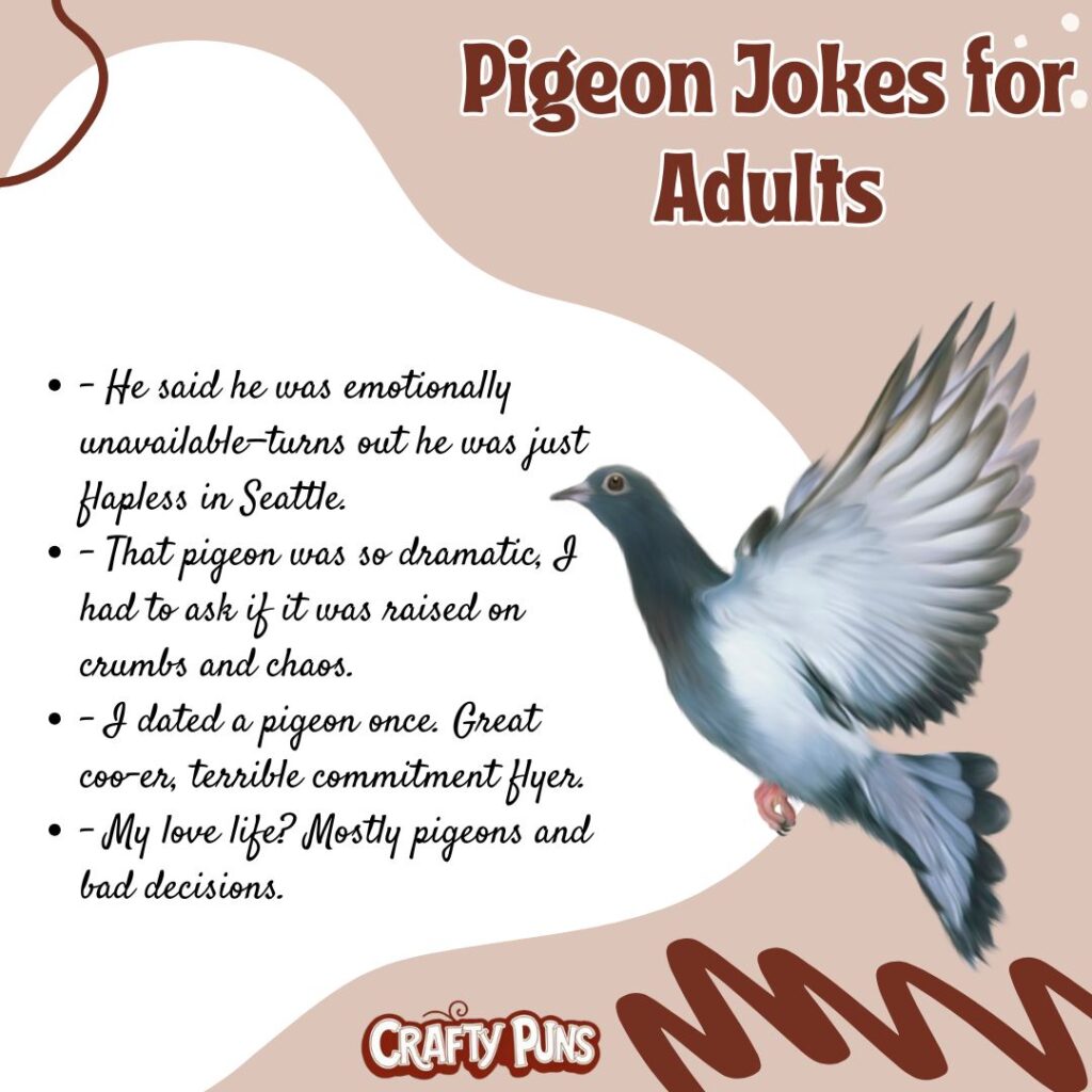 Pigeon Jokes for Adults