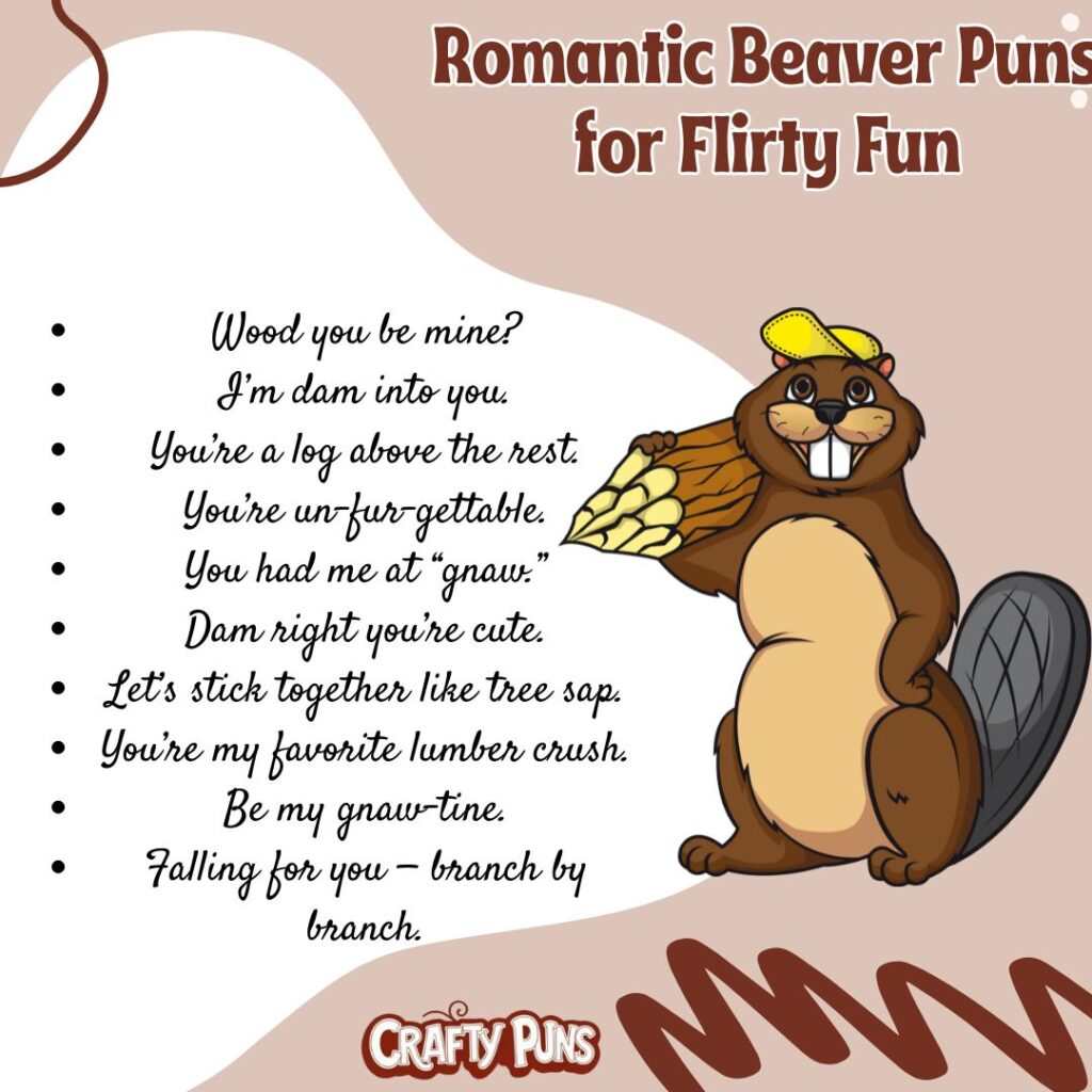 Romantic Beaver Puns for Flirty Fun