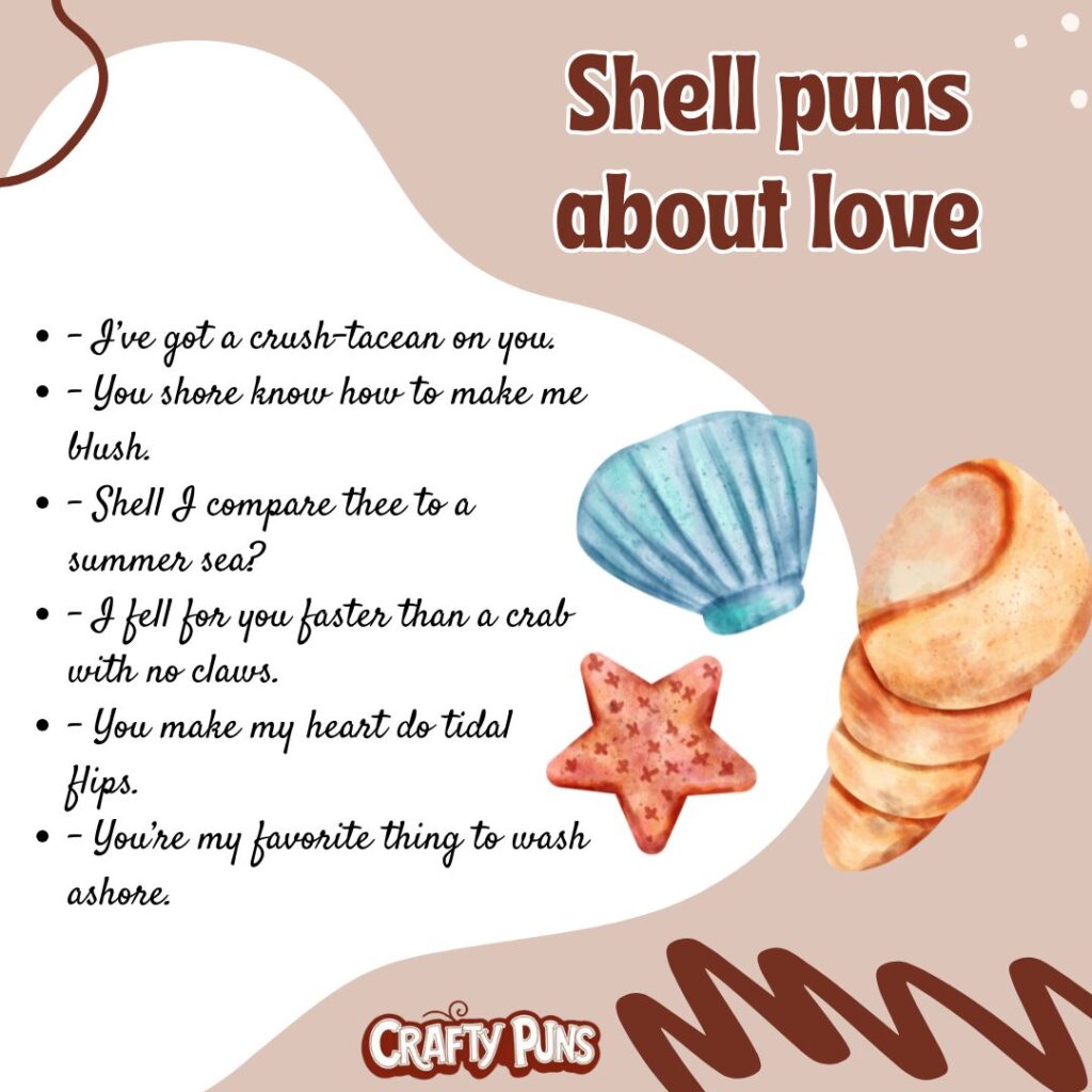 Shell puns about love