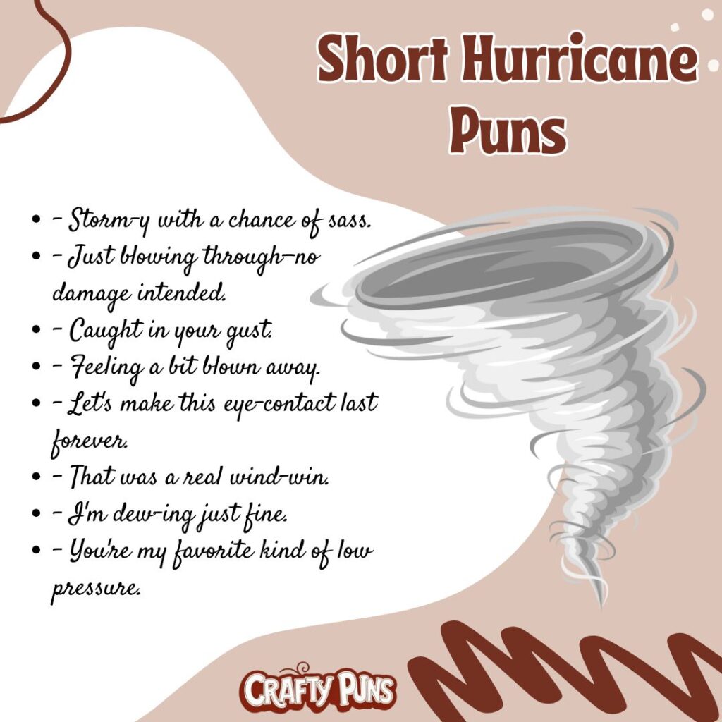 Short Hurricane Puns