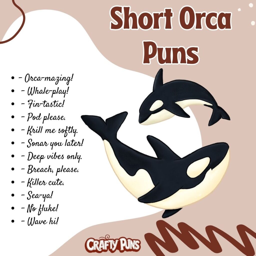 Short Orca Puns