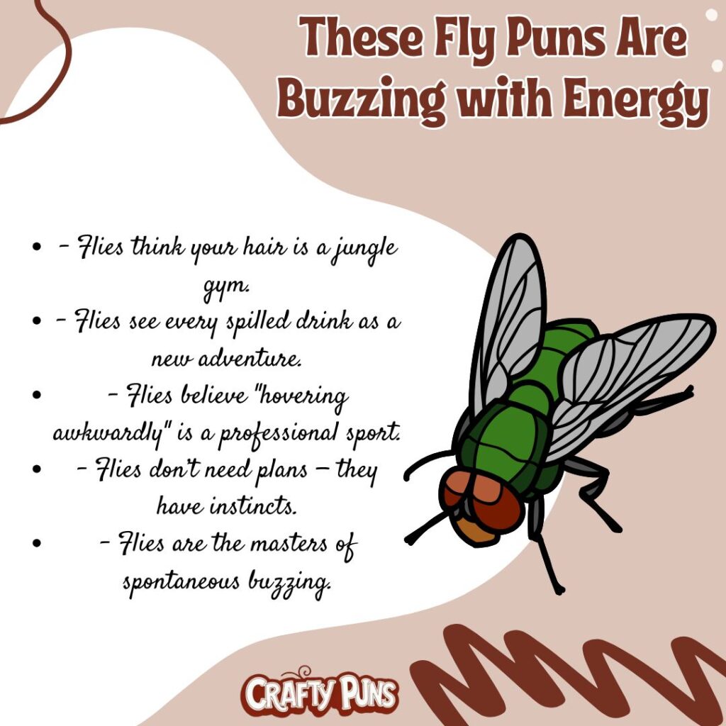These Fly Puns Are Buzzing with Energy