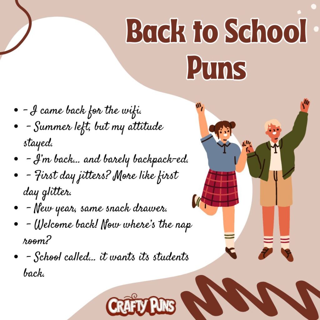 Back to School Puns