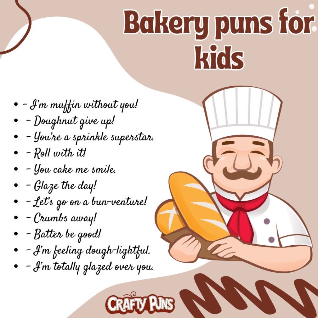 Bakery puns for kids