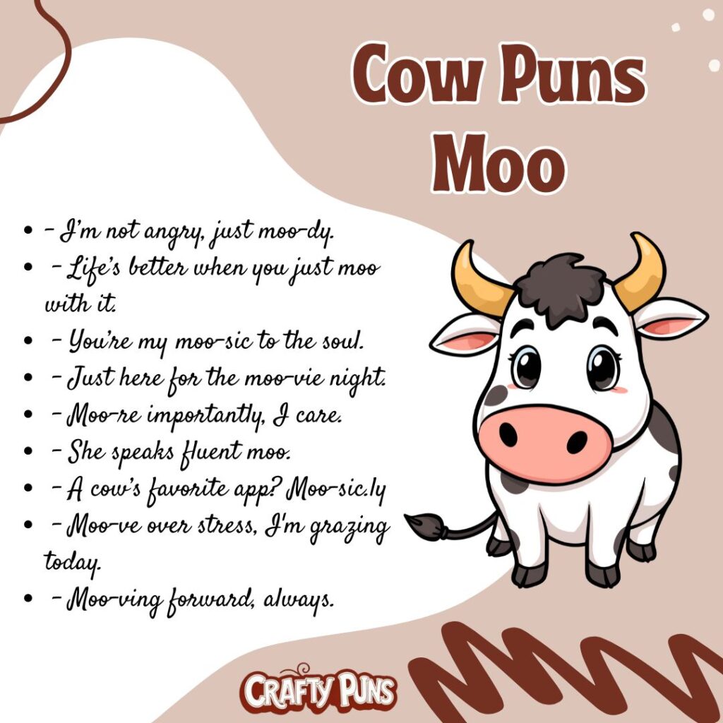 Cow Puns Moo