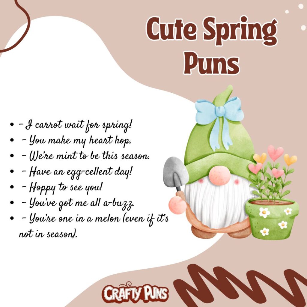 Cute Spring Puns