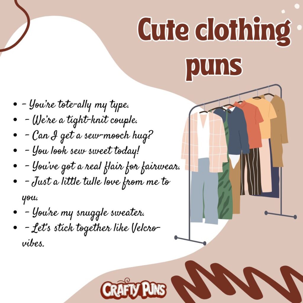 Cute clothing puns