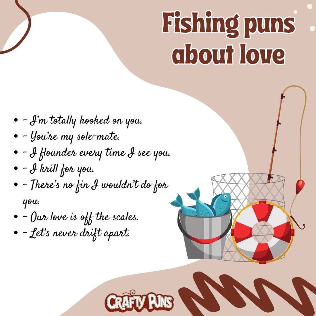 Fishing puns about love