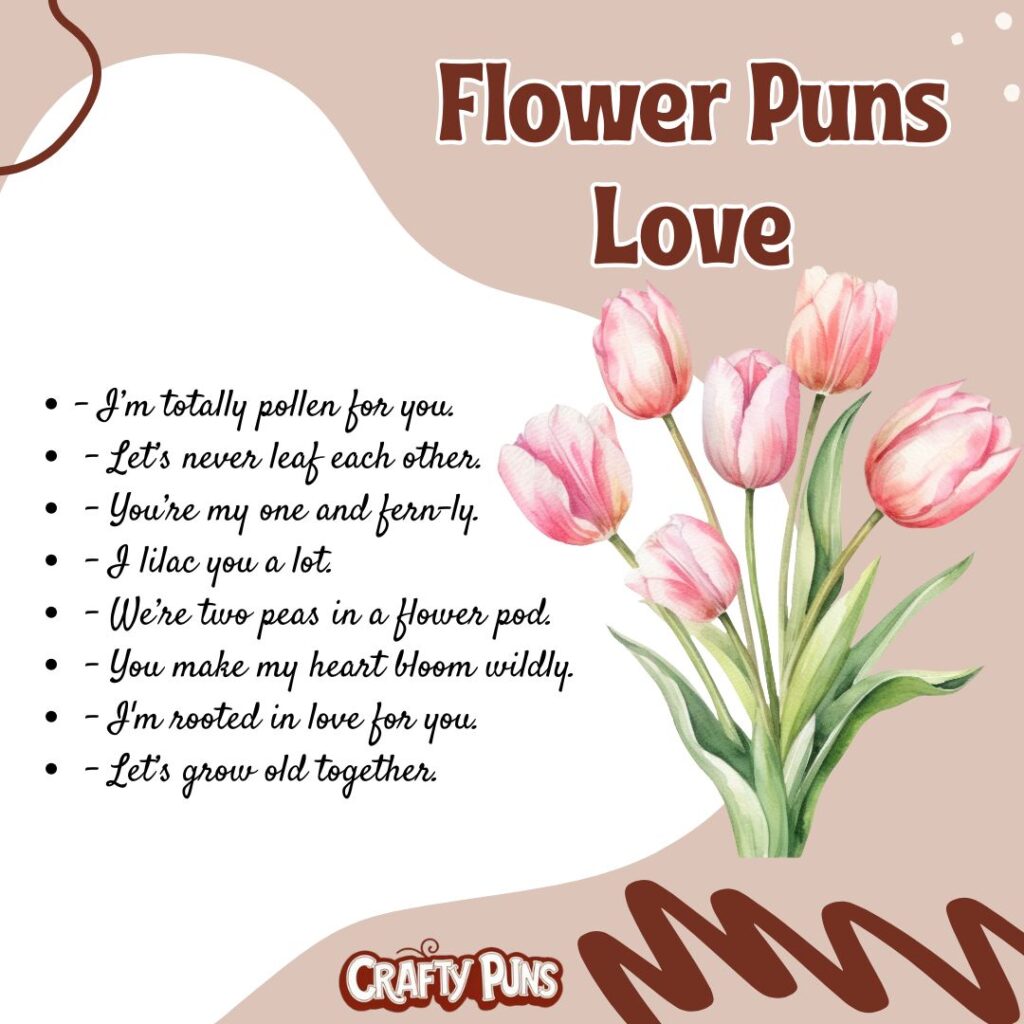 Flower Puns Love