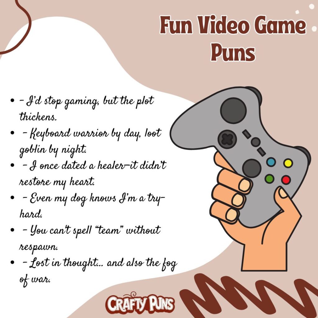 Fun Video Game Puns