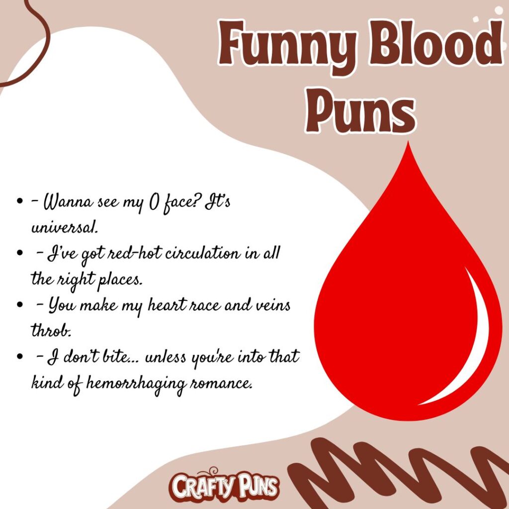 Funny Blood Puns
