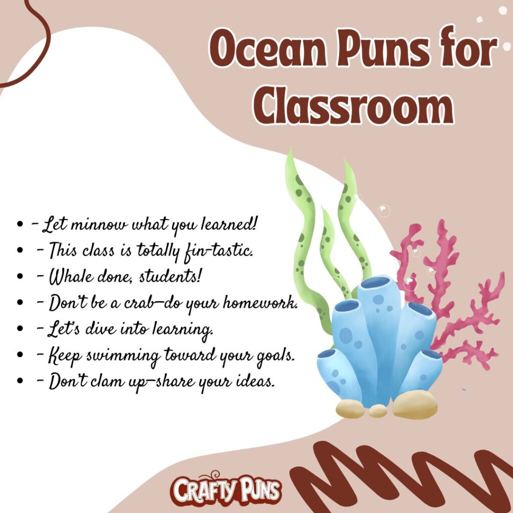 Ocean Puns for Classroom