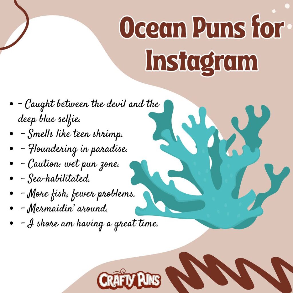 Ocean Puns for Instagram