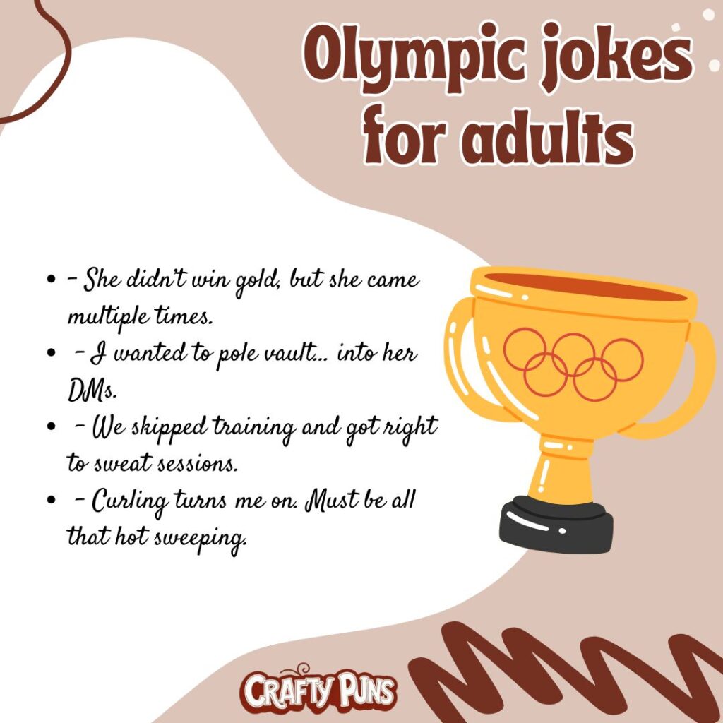Olympic jokes for adults