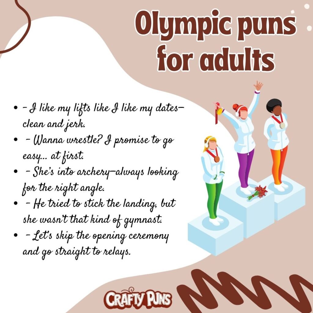 Olympic puns for adults