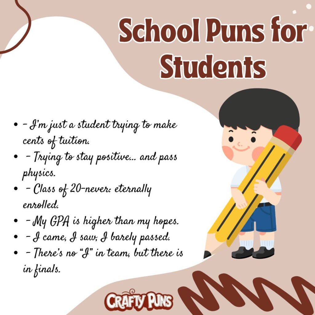 School Puns for Students