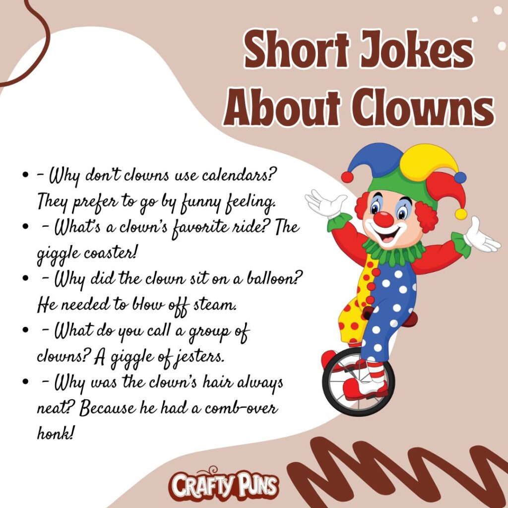 Short Jokes About Clowns