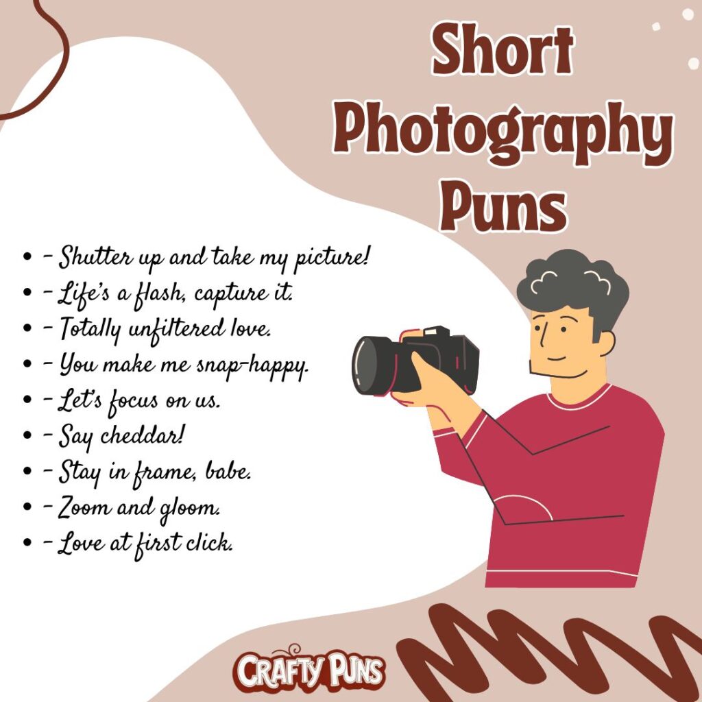 Short Photography Puns