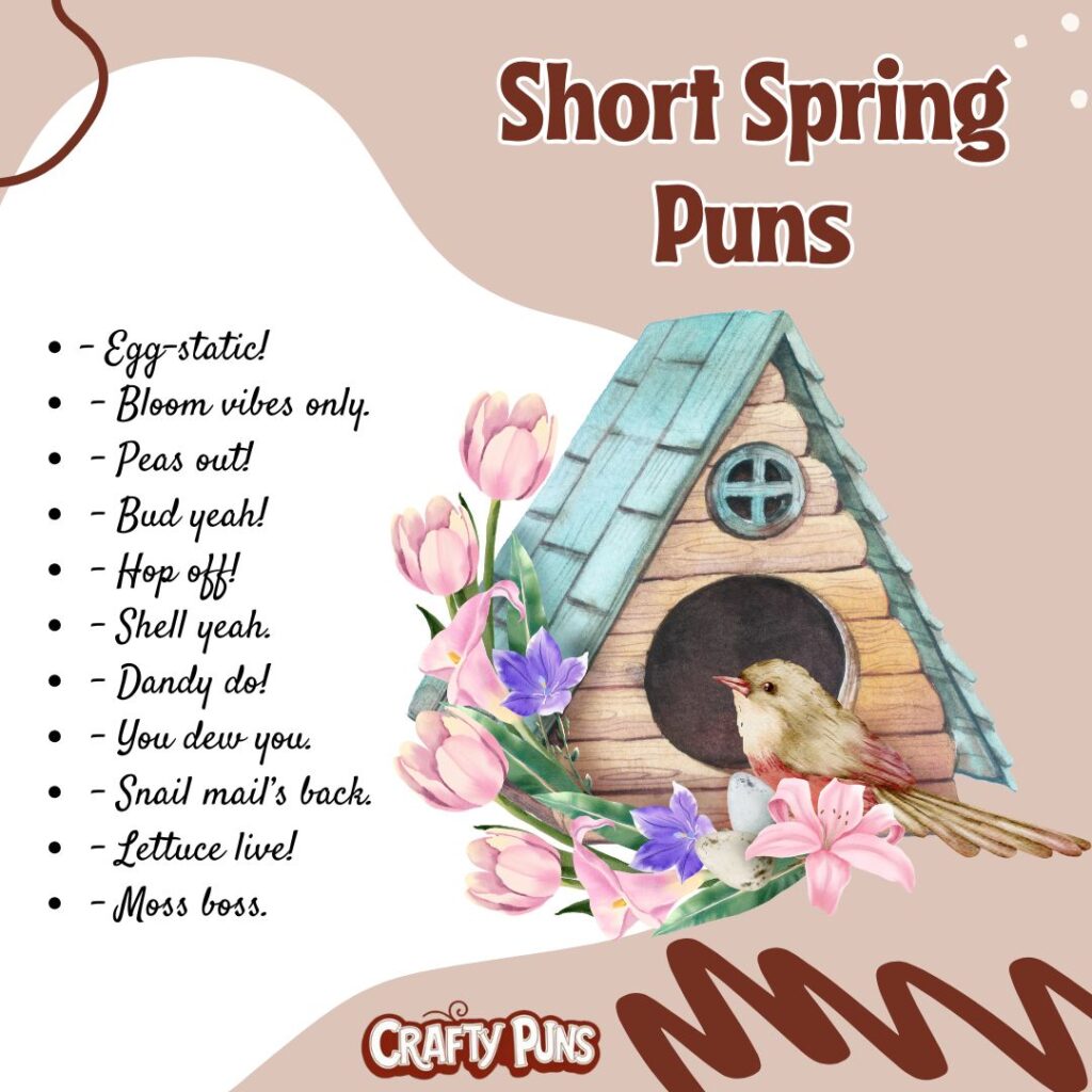Short Spring Puns