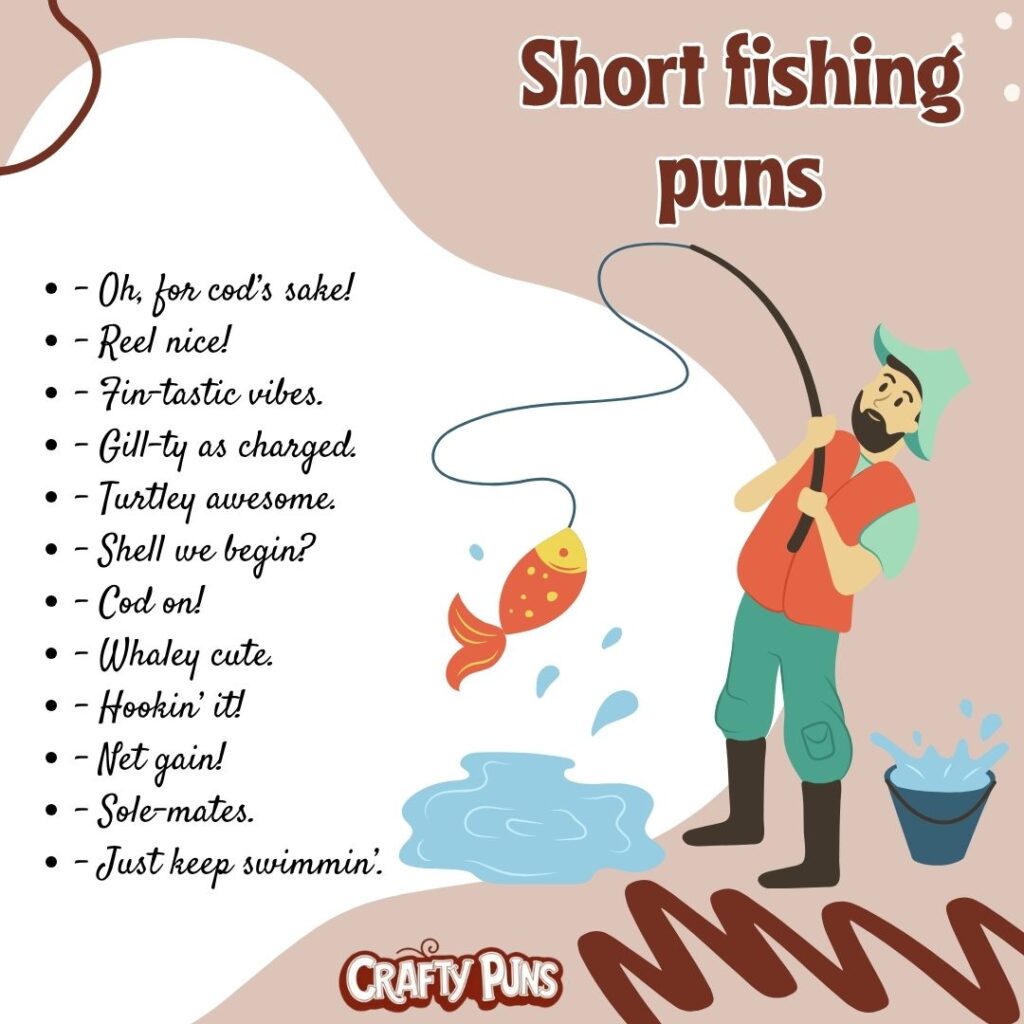 Short fishing puns