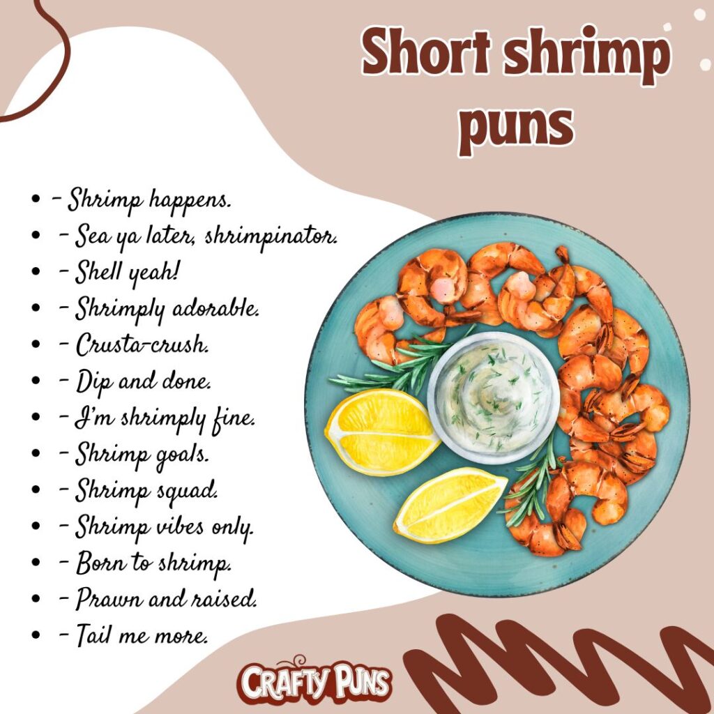 Short shrimp puns
