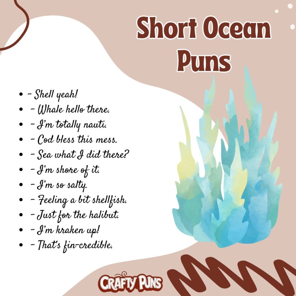 short ocean puns