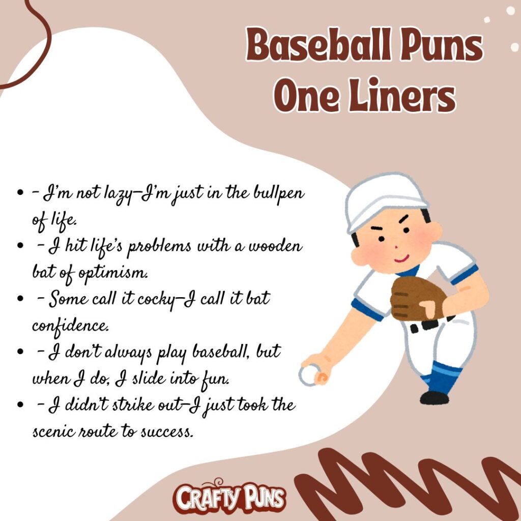 Baseball Puns One Liners