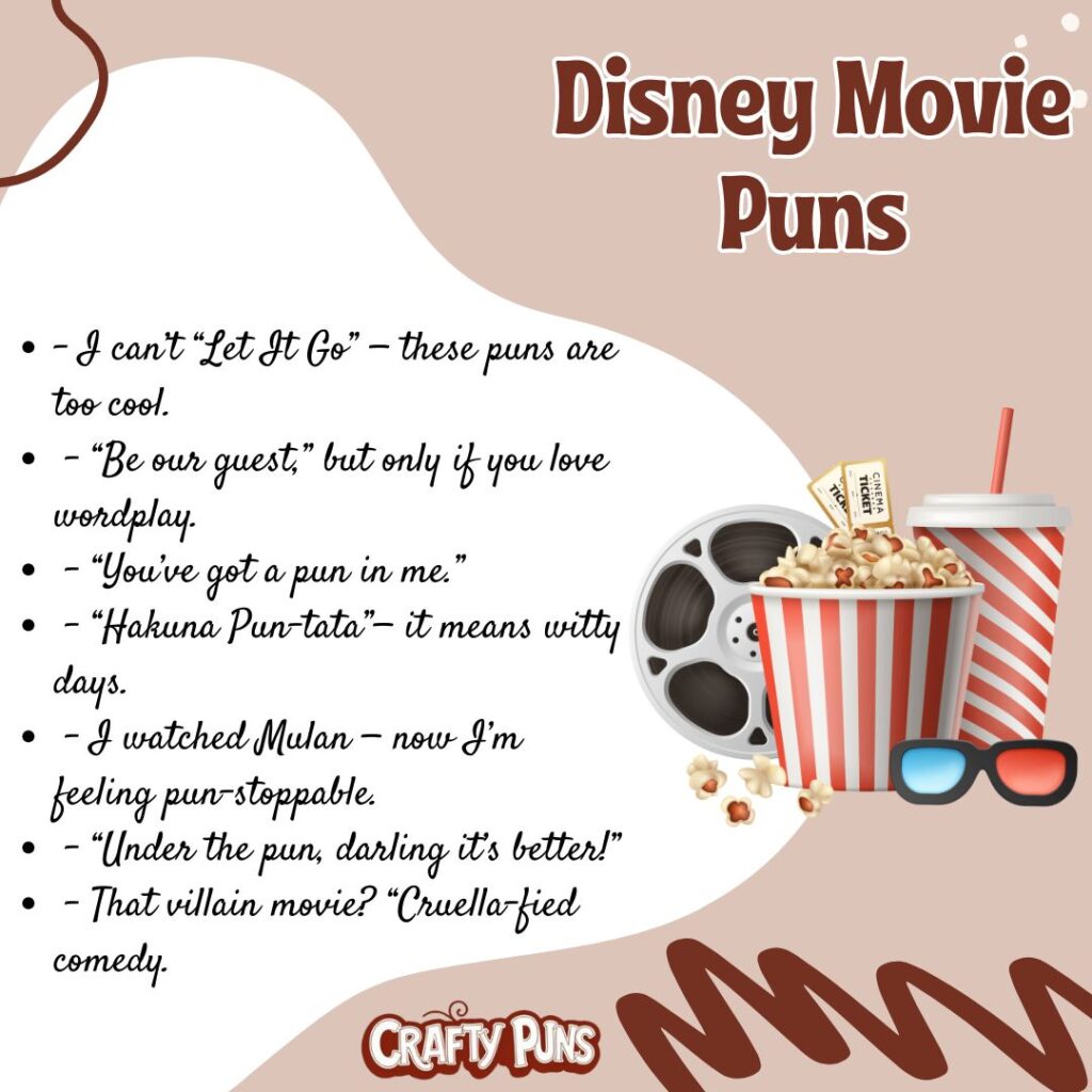 Disney Movie Puns