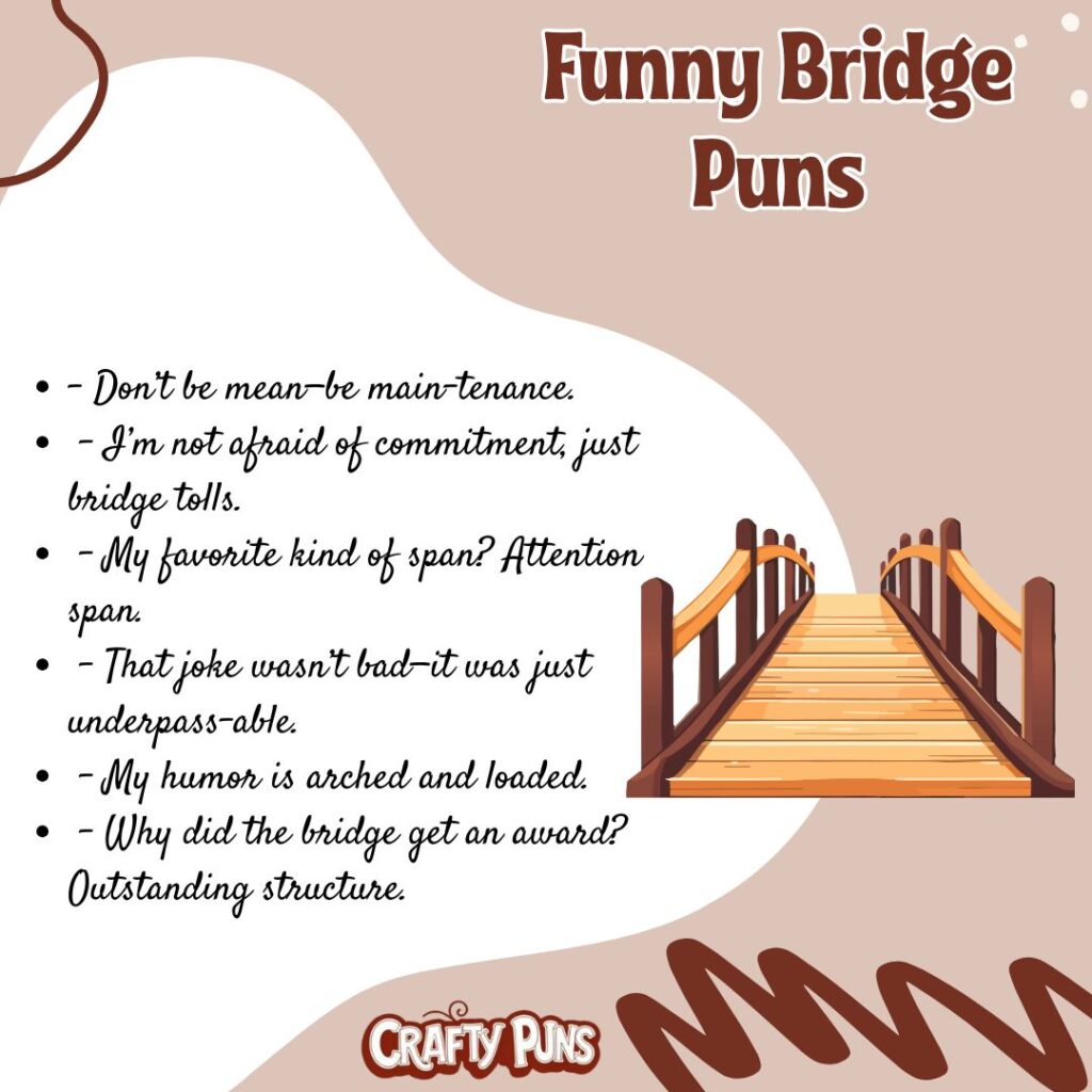 Funny Bridge Puns