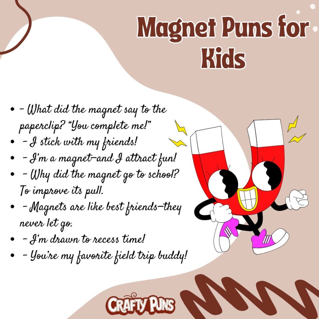 Magnet Puns for Kids