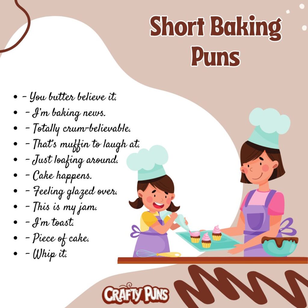 Short Baking Puns