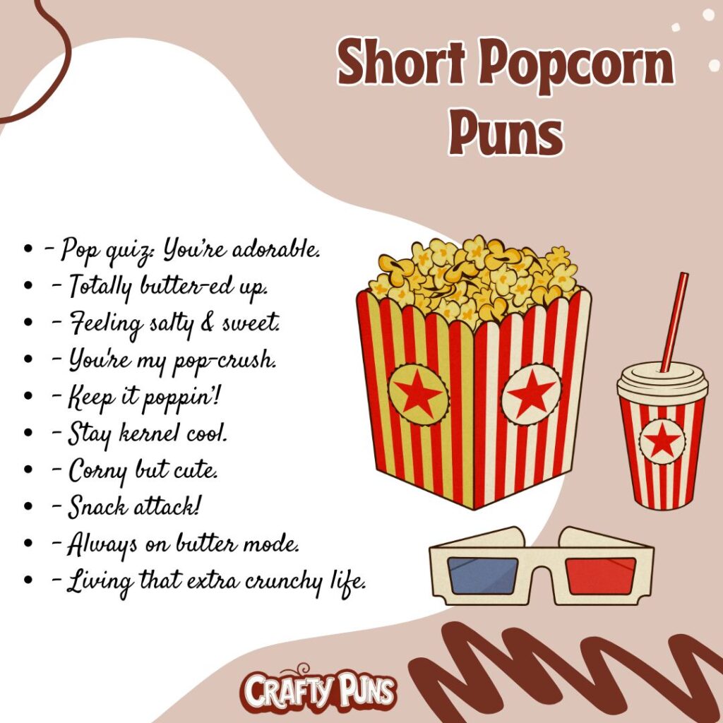 Short Popcorn Puns