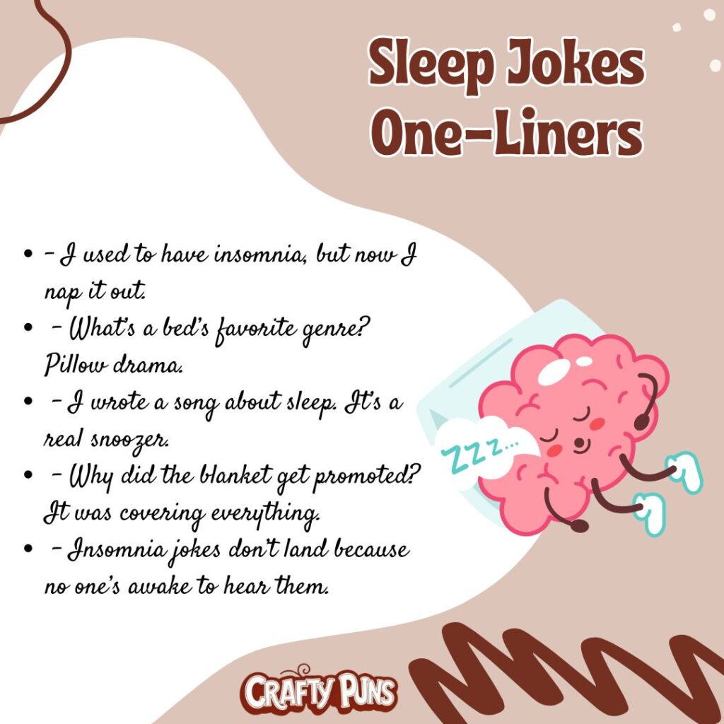 Sleep Jokes One-Liners