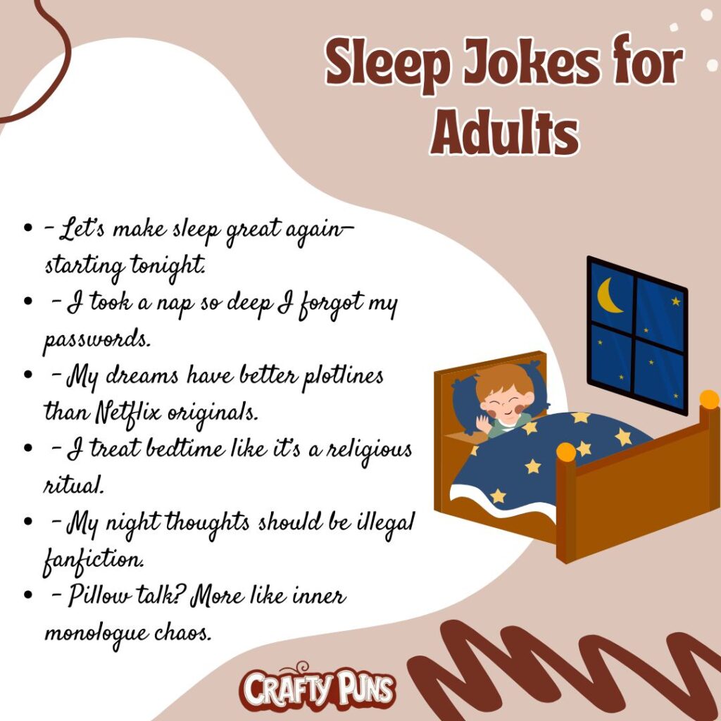 Sleep Jokes for Adults