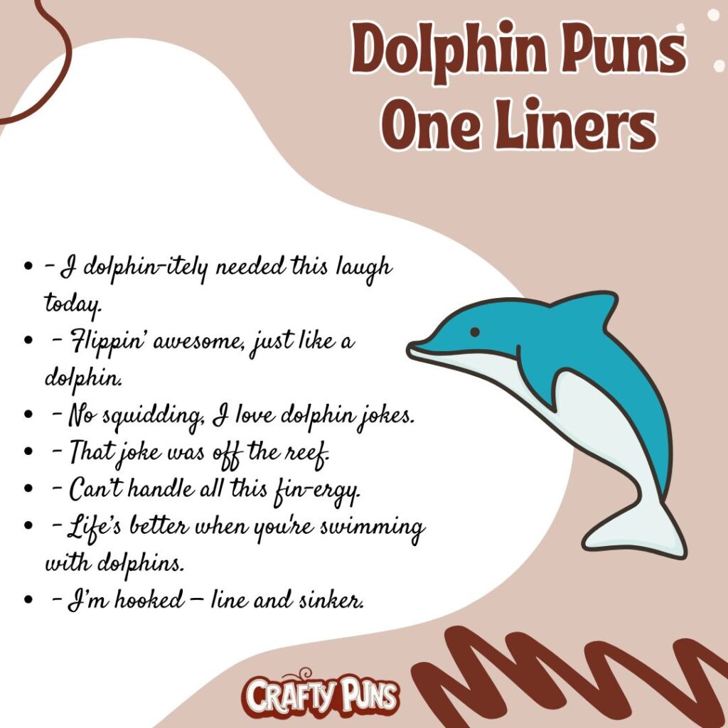 Dolphin Puns One Liners